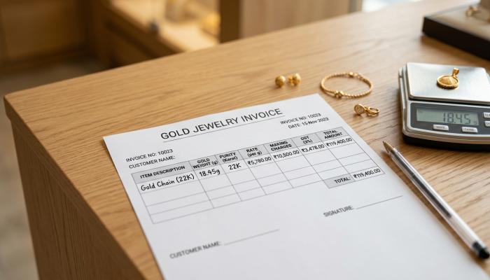 gold jewellery price breakdown